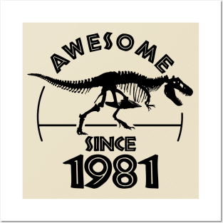 Awesome Since 1981 Posters and Art